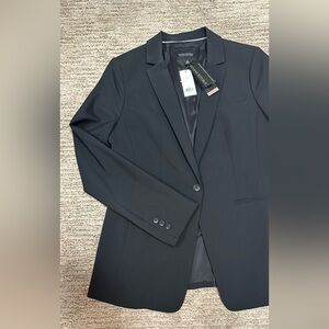 [Banana Republic] NWT Black Long and Lean Blazer, 12